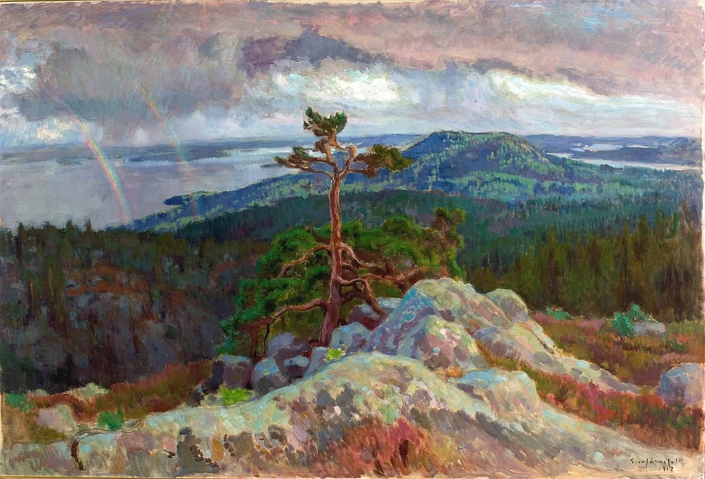 Eero Järnefelt - Koli (1917, Arcobaleni), Järvenpään taidemuseo